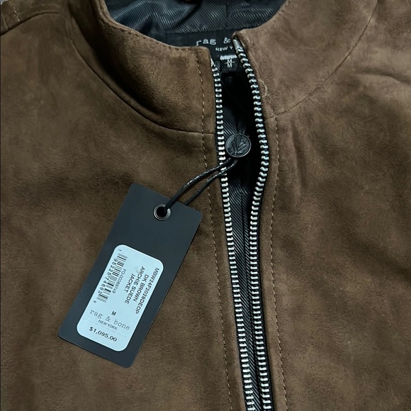 rag & bone Archie Suede Jacket NWT - Picture 3 of 6